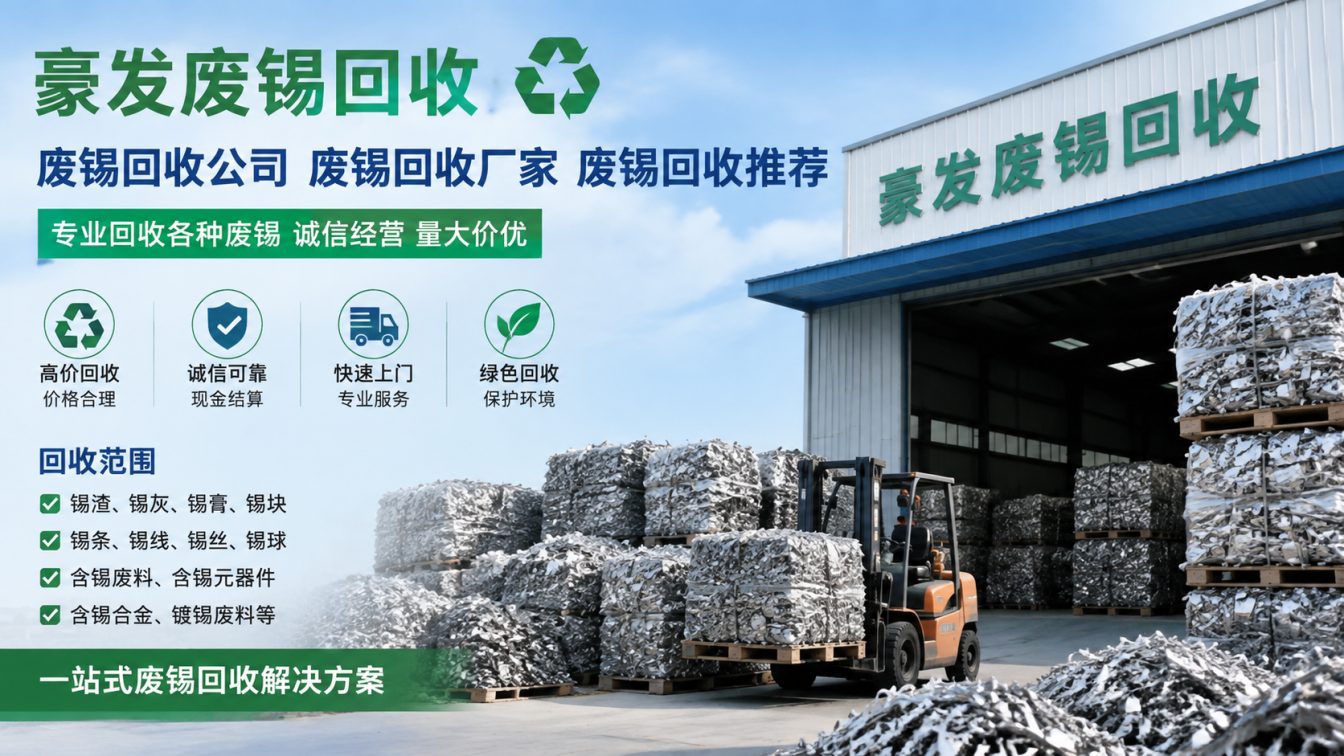 禅城区为工厂废锡处置提供高价回收方案